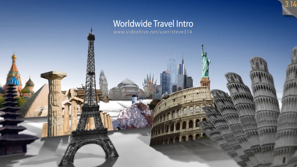 Worldwide Travel IntroShow - VideoHive 595143
