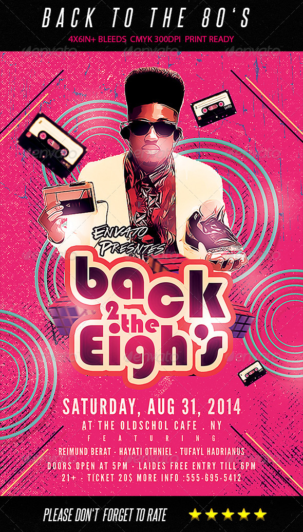 Back To The 80's - Clubs & Parties Events