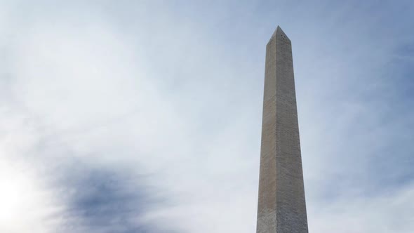 Washington Monument from Below