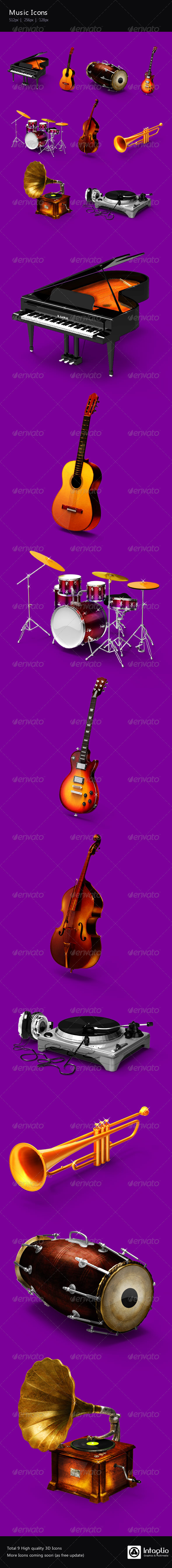Music Icons - Objects Icons