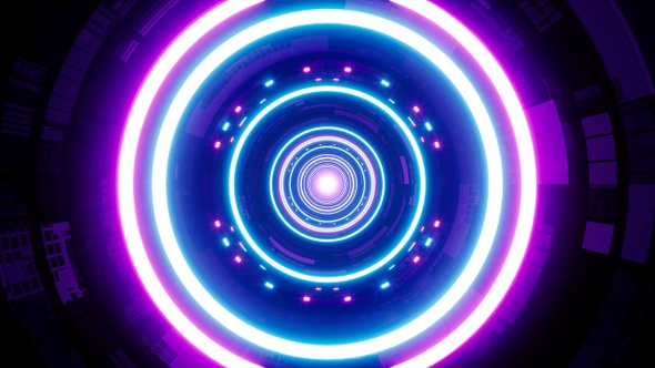 Neon Tunnel Background alt