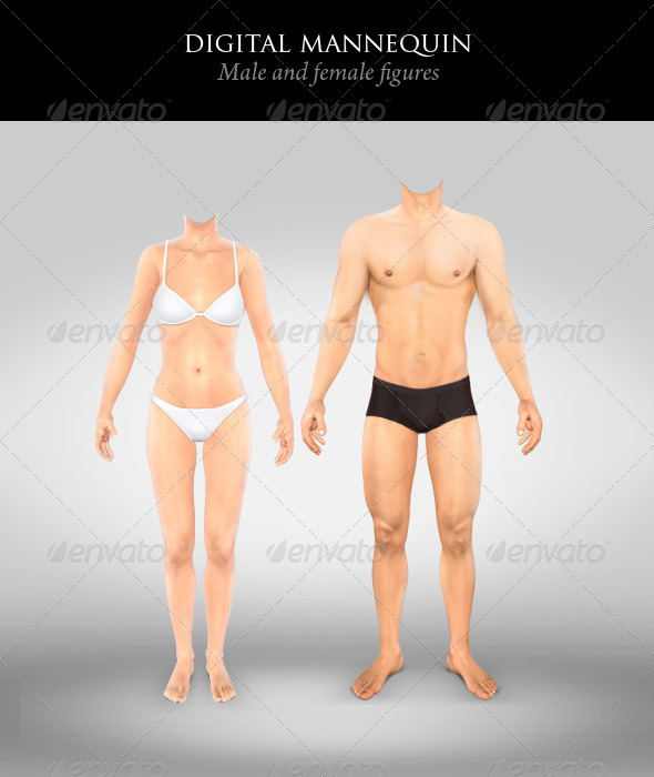 Digital Mannequin - Illustrations Graphics