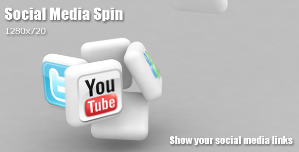Social Media Spin - VideoHive 831772