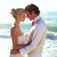 Newlyweds Standing Face To Face On The Beach - VideoHive Item for Sale