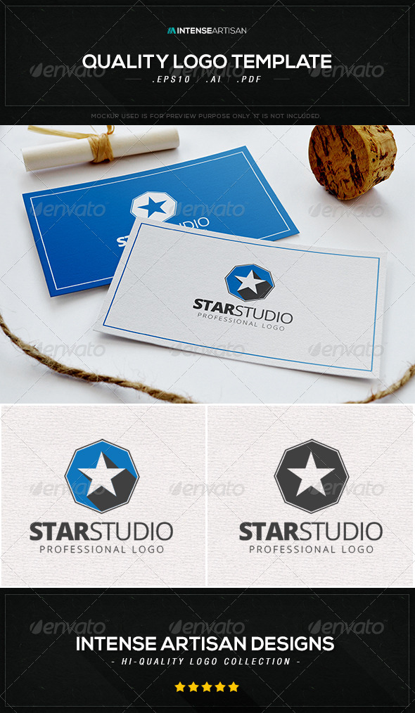 Star Studio Logo Template