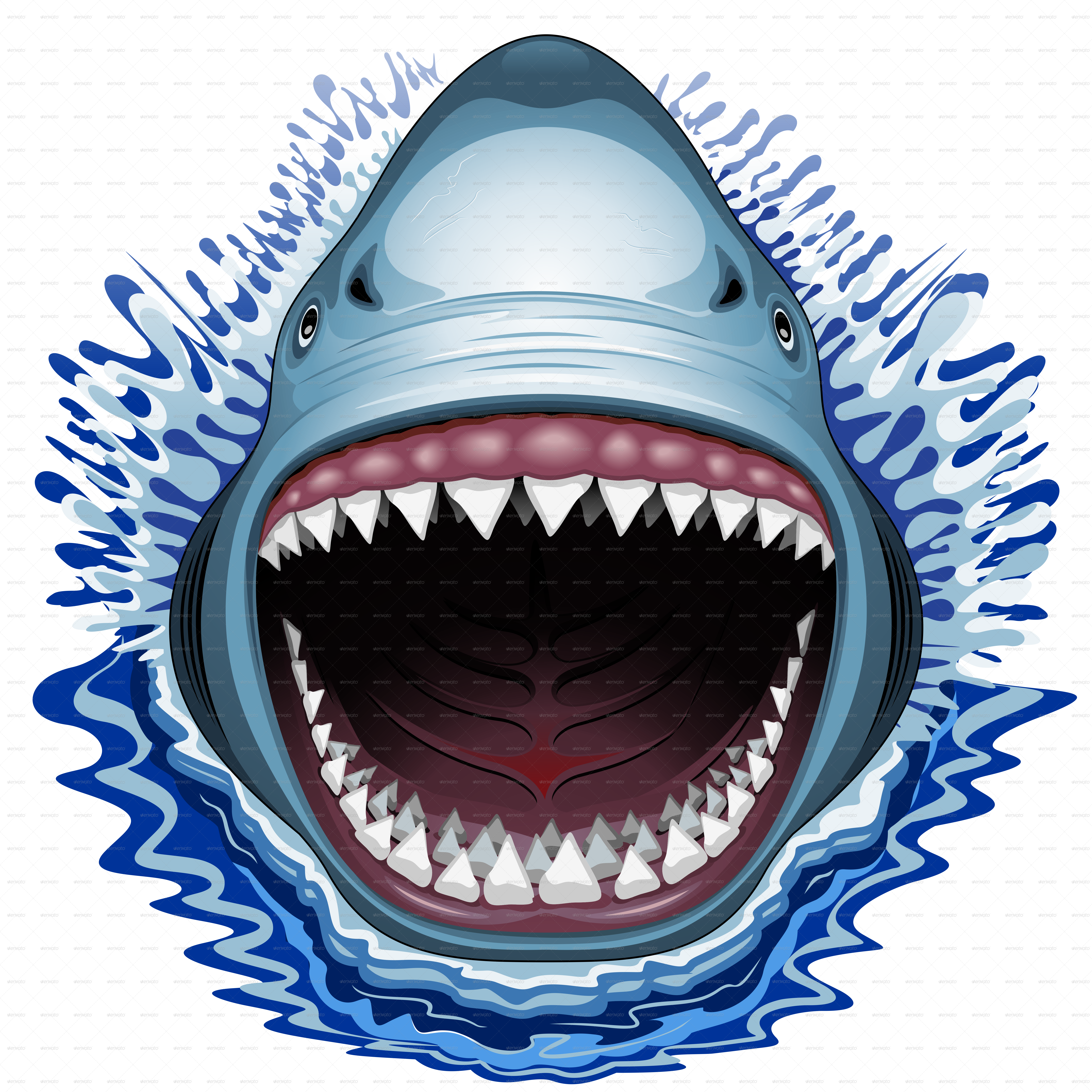 Download Shark Jaws Attack by Bluedarkat | GraphicRiver