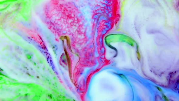 Color Explosion Abstract Art Painting alt