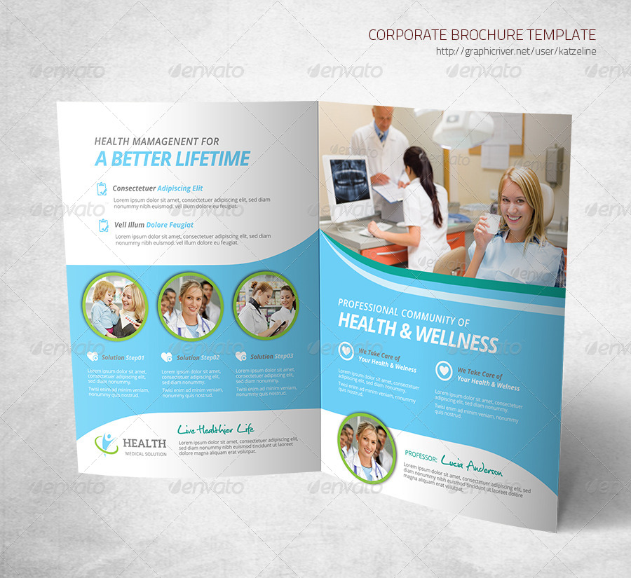 medical pamphlet template