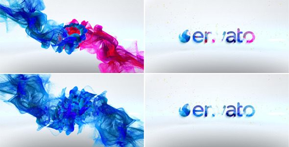 Colorful Particles Logo - VideoHive 8469256