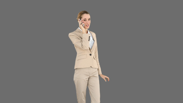 Businesswoman Talking On The Phone 3