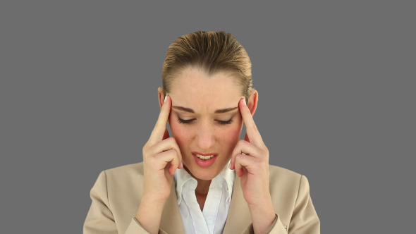 Businesswoman With A Headache 2