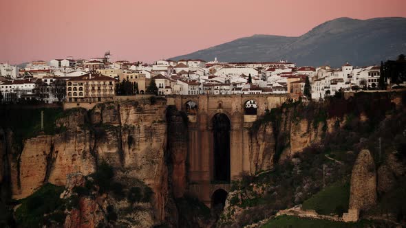 Ronda Town in Andalusia, Spain.