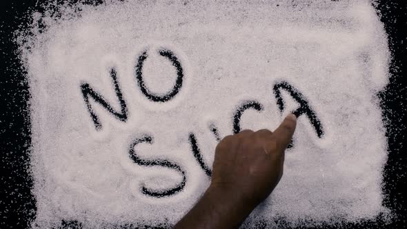 No Sugar Hand Writing alt