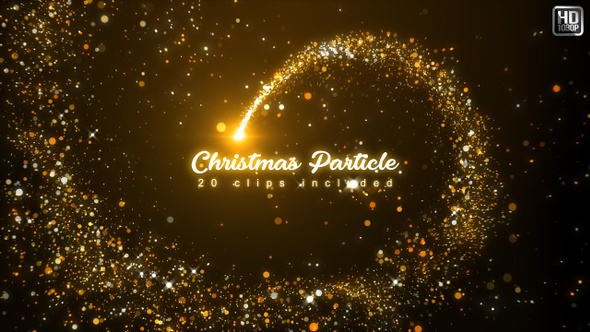 Particles Christmas