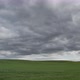 Countryside In Ukraine Beautiful Green Field With Fast Storm Clouds - VideoHive Item for Sale