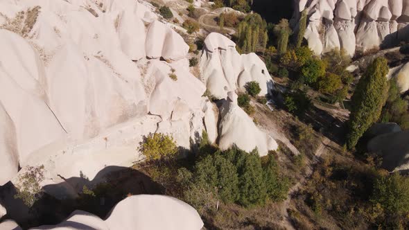 Aerial View Cappadocia Landscape alt