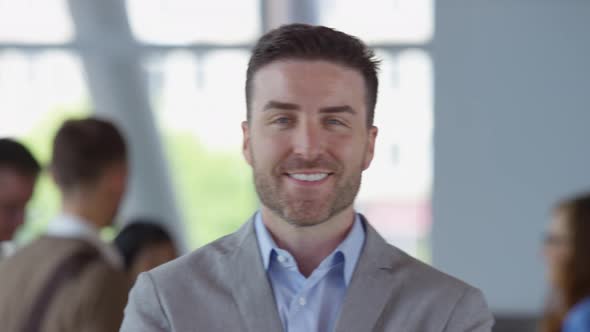 Portrait of young businessman