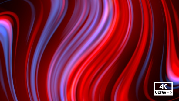 Abstract Twisted Red And Blue Gradient Trendy Wavy Background Looped V8 alt