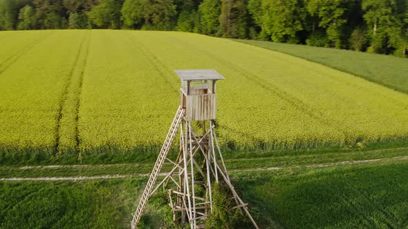 Aerial shot of high seat alt