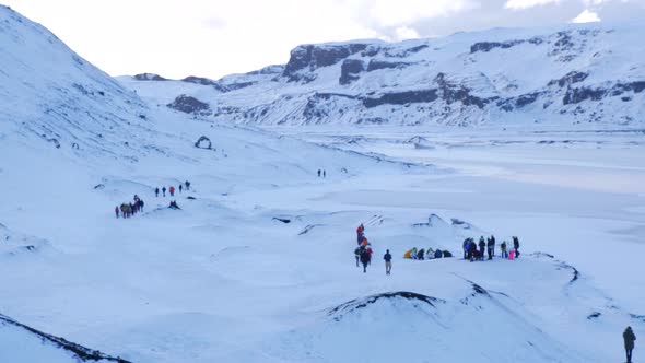 Iceland Winter View Of Guided Tours Of Glaciers 2