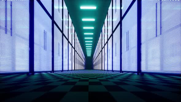 Data Center or Isp Iot High Tech Background Connection Web Concept Big Data Storage Modern Equipment alt