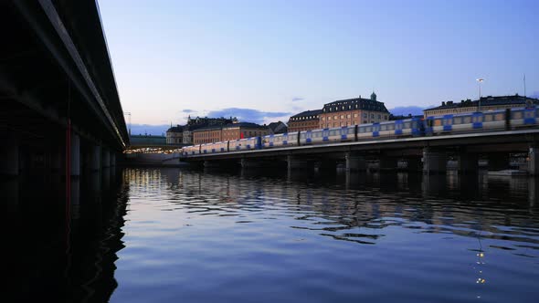 Stockholm City Old Town at Dusk