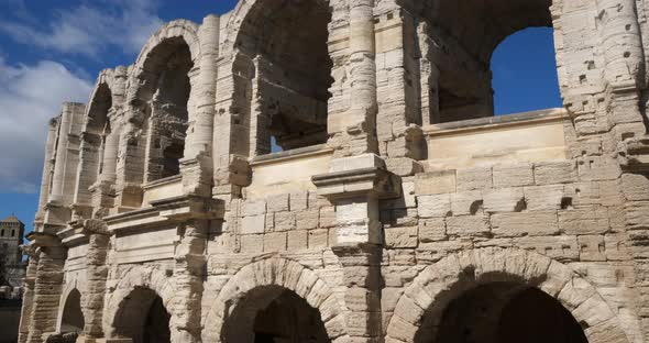 Roman arena, Arles, Bouches du Rhone department, France alt
