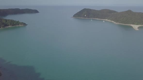 New Zealand coast aerial