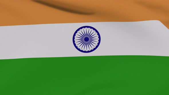 Flag India Patriotism National Freedom Seamless Loop alt