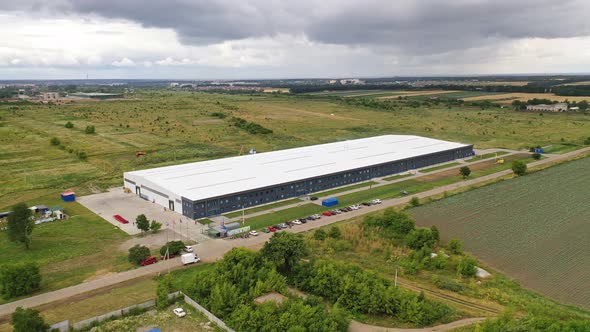 Modern Industrial Complex in the Rural Place alt