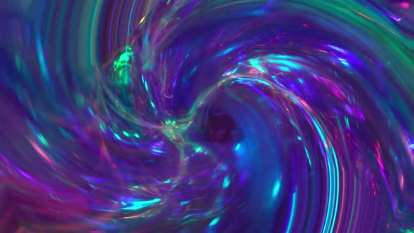 Neon blue vortex. A futuristic blaze of pink, purple, and teal. Light show for party alt