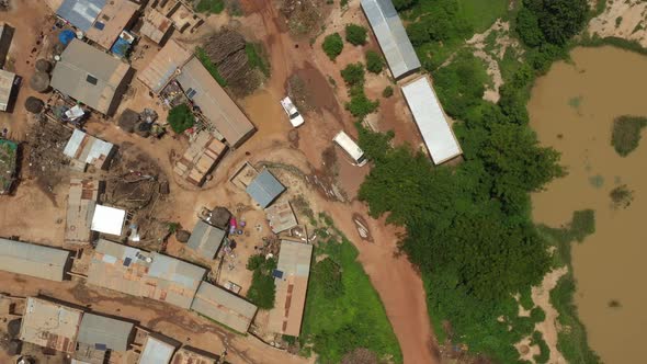 Africa Mali Village Aerial View 24