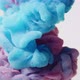 Blue Pink Glitter Ink Spreading in Water - VideoHive Item for Sale