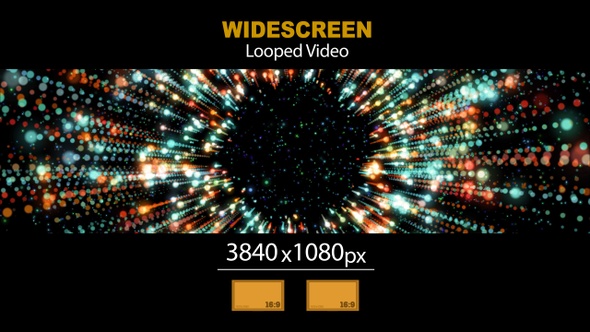 Widescreen Background Particles 01