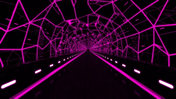 4K Purple Corridor Loop alt