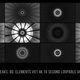 Circle Light Streaks BG Elements Gray V01 - VideoHive Item for Sale