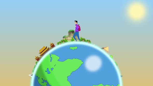 Travel animation alt