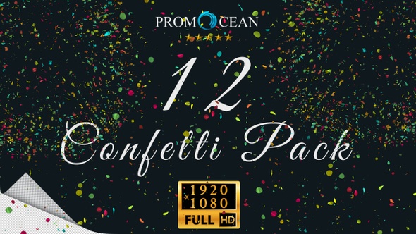 12 Confetti Pack