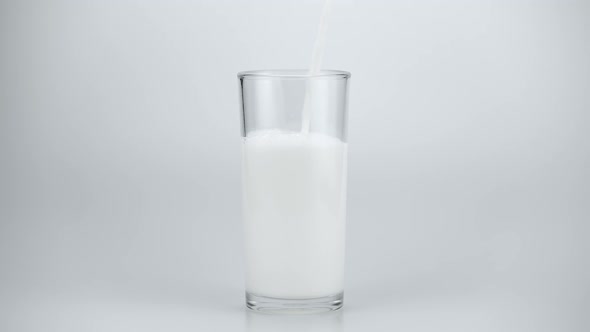 Fresh Milk In Slow Motion