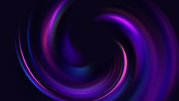 Futuristic Black Hole Abstract Background loop 