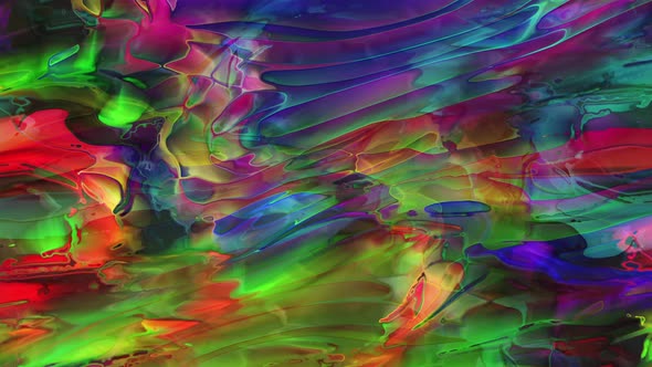 Abstract Liquid Background Animation 4K