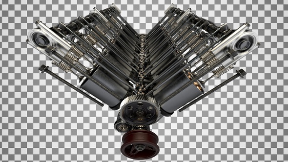 Engine Pistons V12