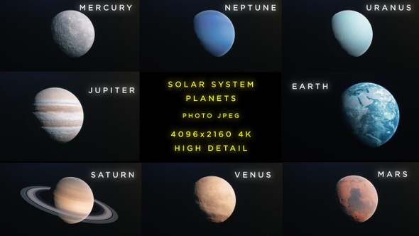 Solar System Planets alt
