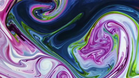 Abstract Colorful Sacral Liquid Waves Texture 231 alt