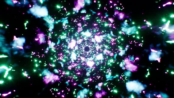 Neon Fire Tunnel Loop alt