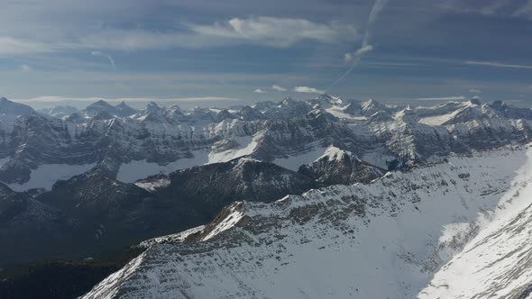 Canadian Rocky Mountain Aerial 1