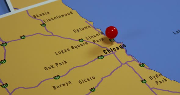 Map Of Chicago 01b