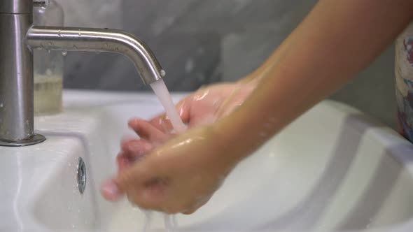 Hands Washing for Prevention of Novel Coronavirus Disease 2019 or COVID19 alt