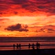 Amazing Sunset at Kuta Beach. Bali Island, Indonesia - VideoHive Item for Sale