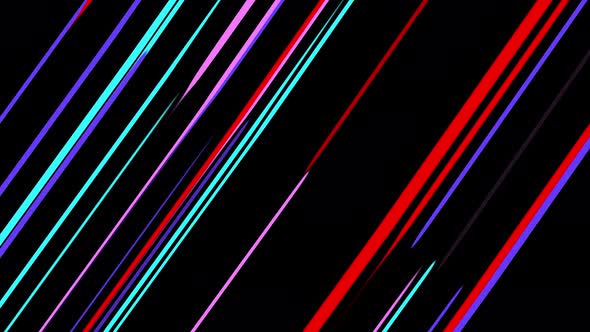 This Stock Motion Graphics Video Features A Bunch Of Neon Lines Repeatedly Appearing And Disappear alt